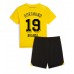 Maillot de foot Borussia Dortmund Julian Brandt #19 Domicile vêtements enfant 2023-24 Manches Courtes (+ pantalon court)
